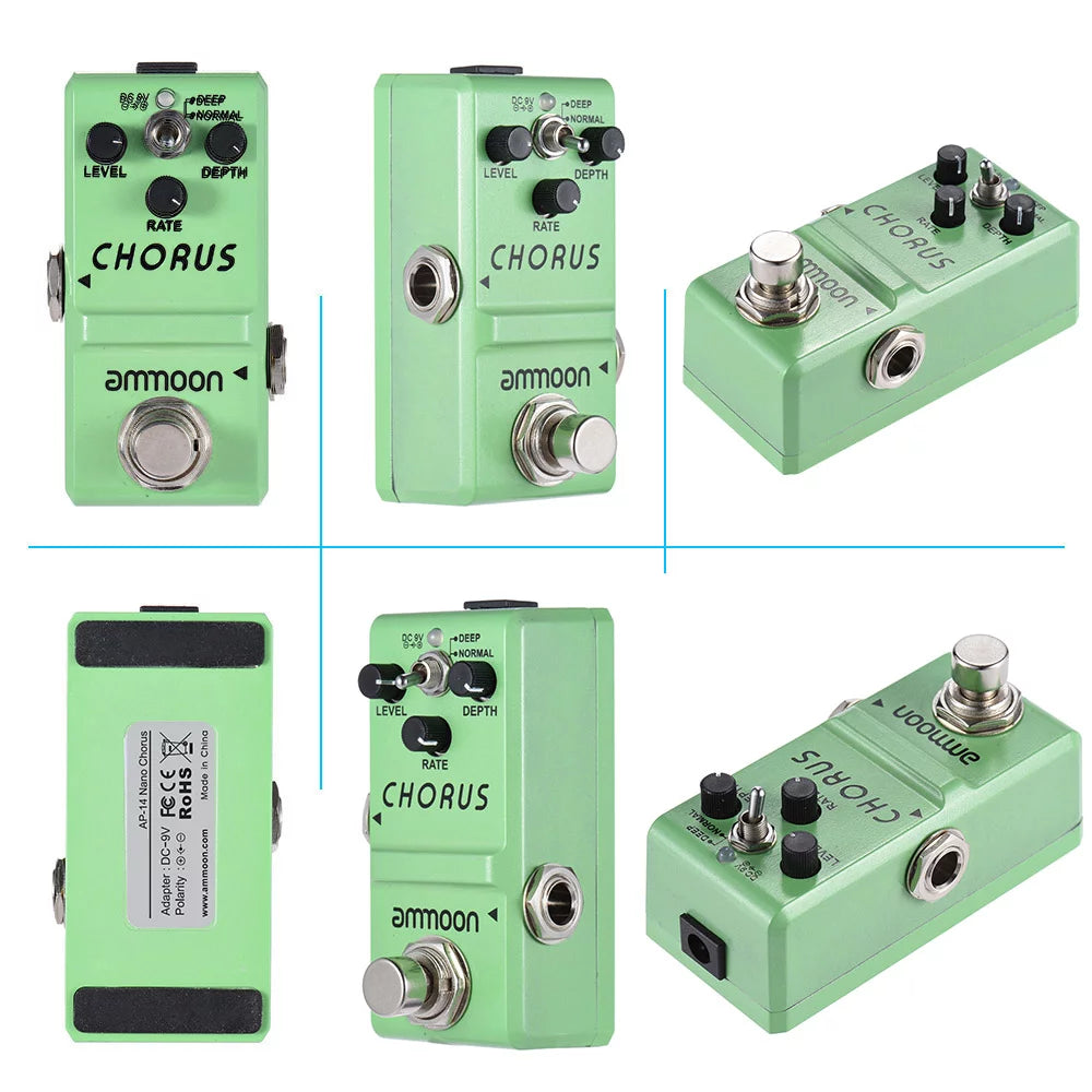 Analog Chorus Guitar Effect Pedal with True Bypass C120192