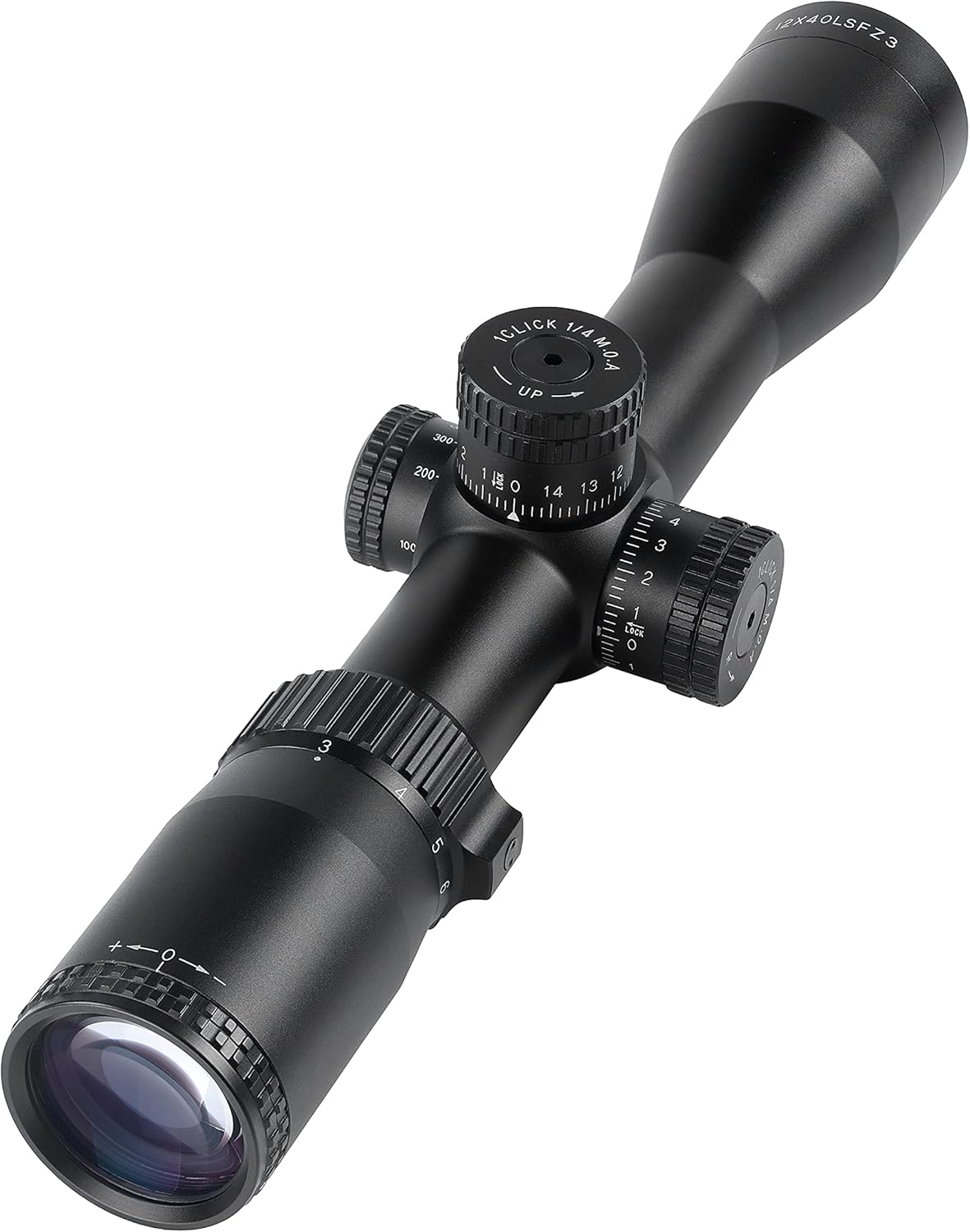 3-12x40 Side Focus Second Focal Plane 30mm Tube Rifle Scope D94660