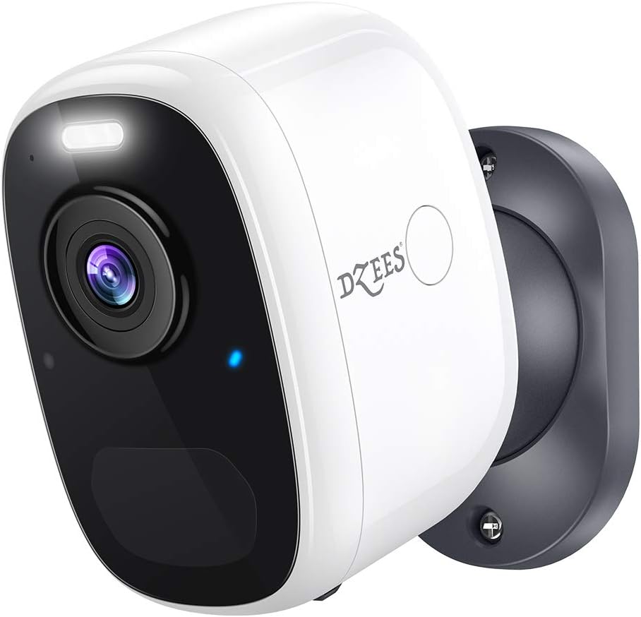 2K Color Night Vision Outdoor Security Camera with Solar Panel K49449