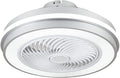Modern LED Low Profile Ceiling Fan with Light and Remote H50498