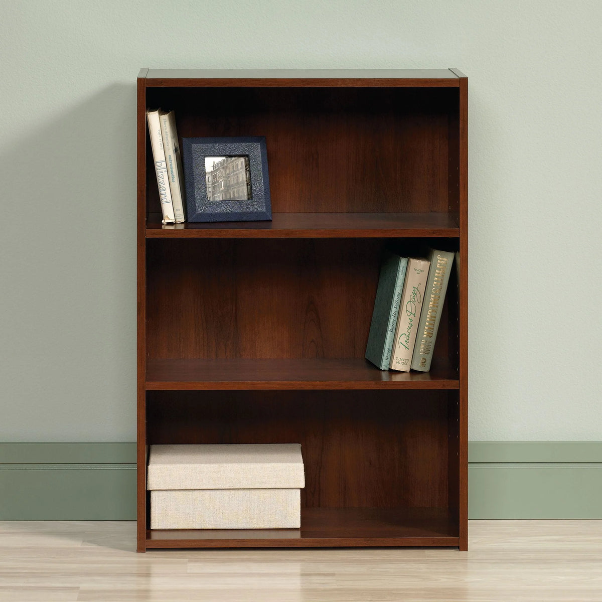 3 Shelf Soft White Bookcase C15454