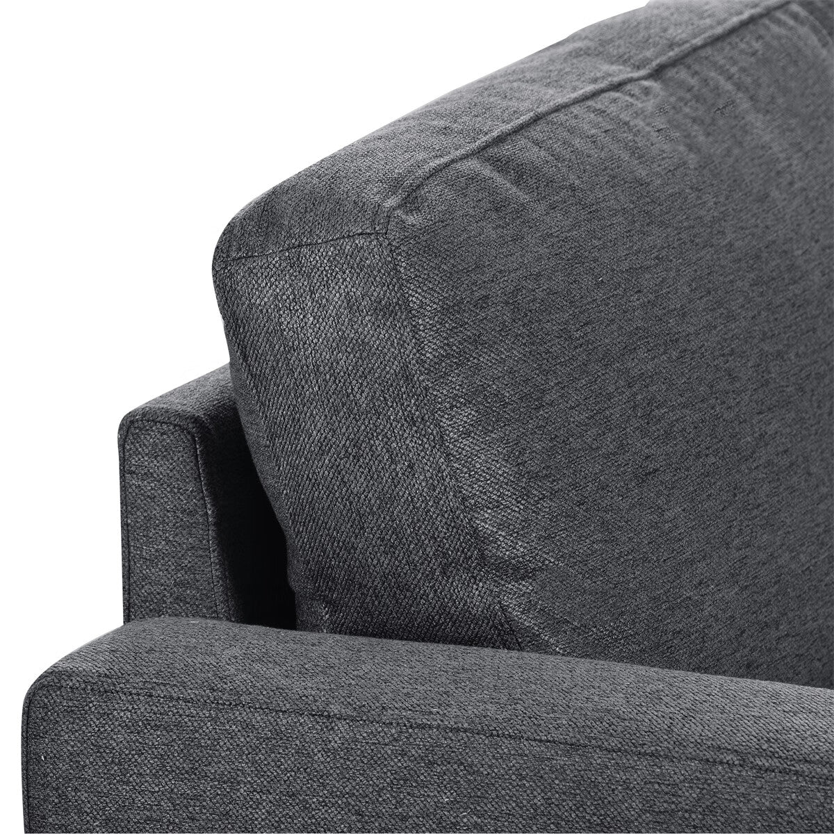 Upholstered U-Shape Sectional Sofa with Chaise Lounge Couch Q107309