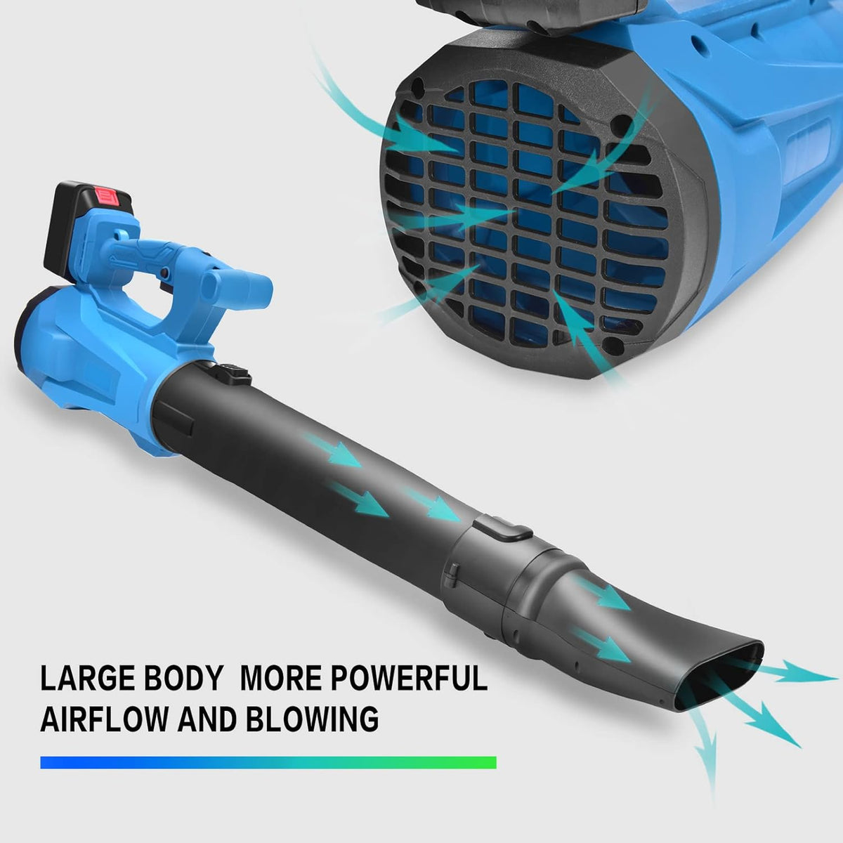 Cordless Electric Leaf Blower with 4.0Ah Battery & Charger L6846