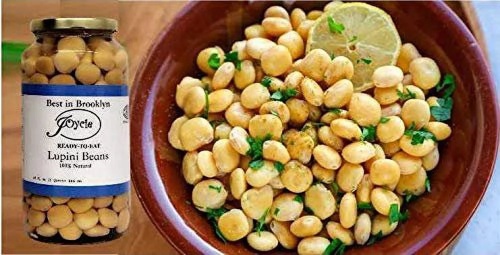 Ready To Eat Lupini Beans 32 OZ Jar Pack of 6 P7177