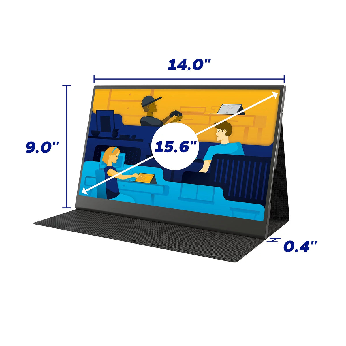 15.6” 1080P FHD Portable Monitor G8859