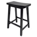 Black Saddle Seat Bar Stool V596787