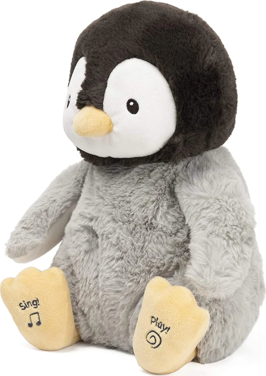 Black/White/Grey 12" Stuffed Animal Plush L2443