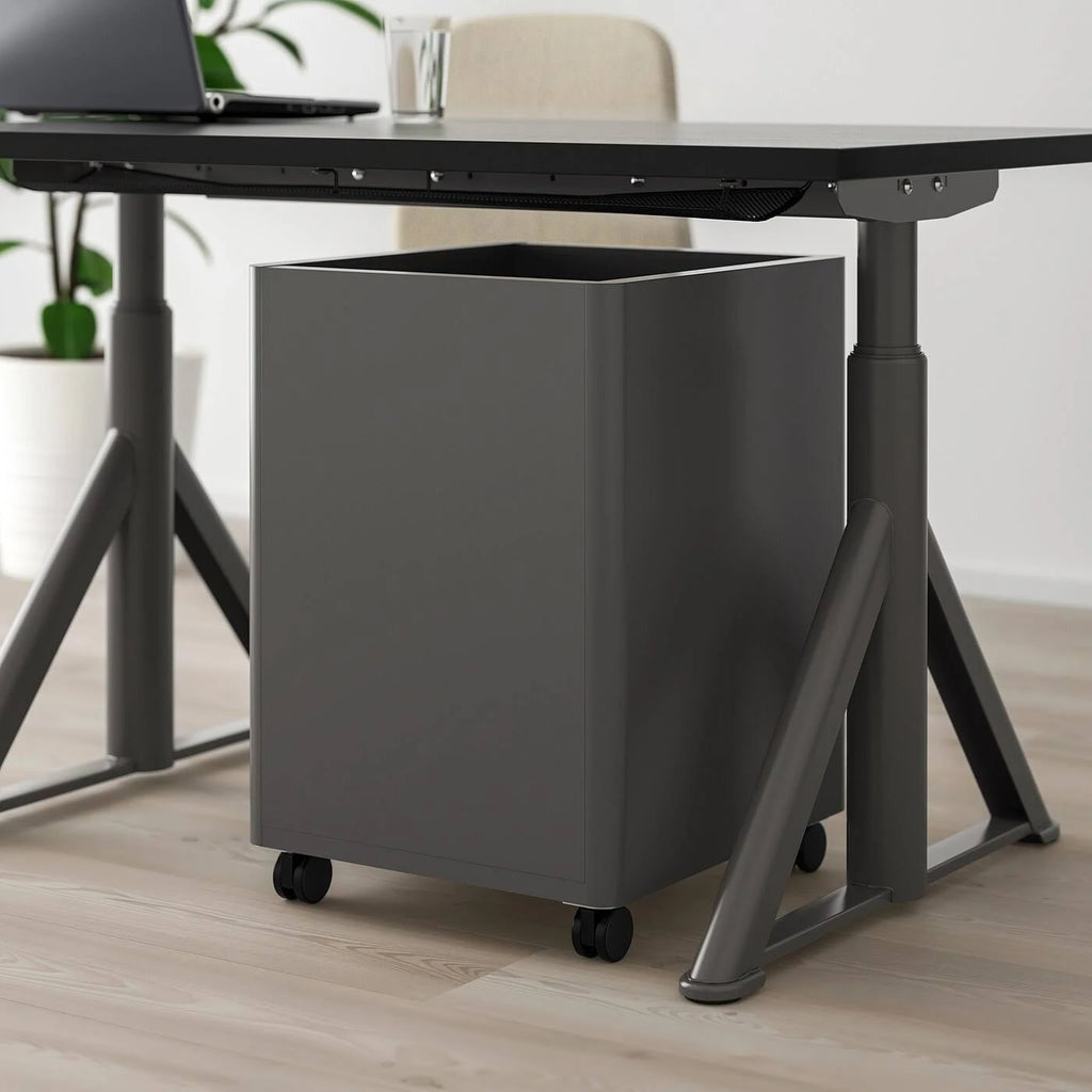Dark Gray Drawer Unit on Casters F139347