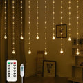 200 LED Warm White Curtain Fairy Lights C8917