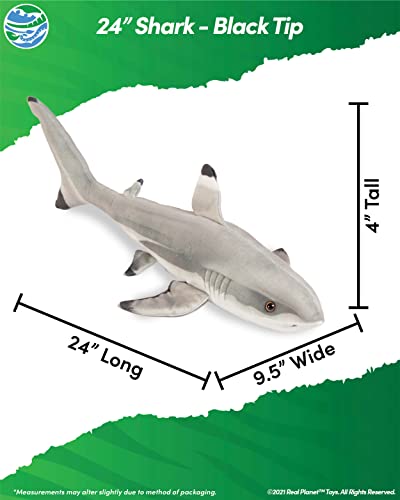 Black Tip Shark 24" Plush Toy E7244