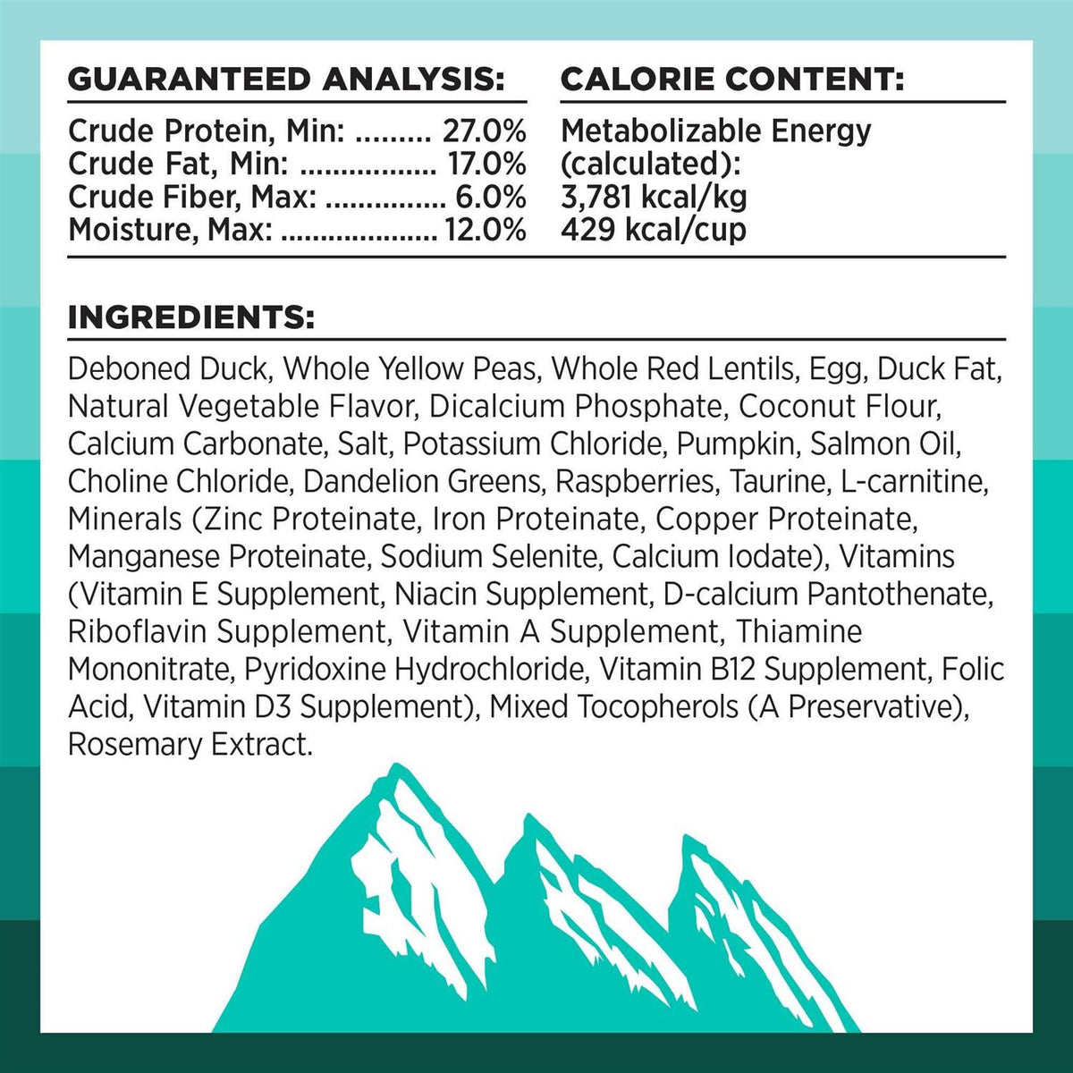 Duck Recipe Dry Dog Food H140838