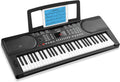 61 Key Full-Size Electric Piano Keyboard with Stand, Bench and Headphones M249