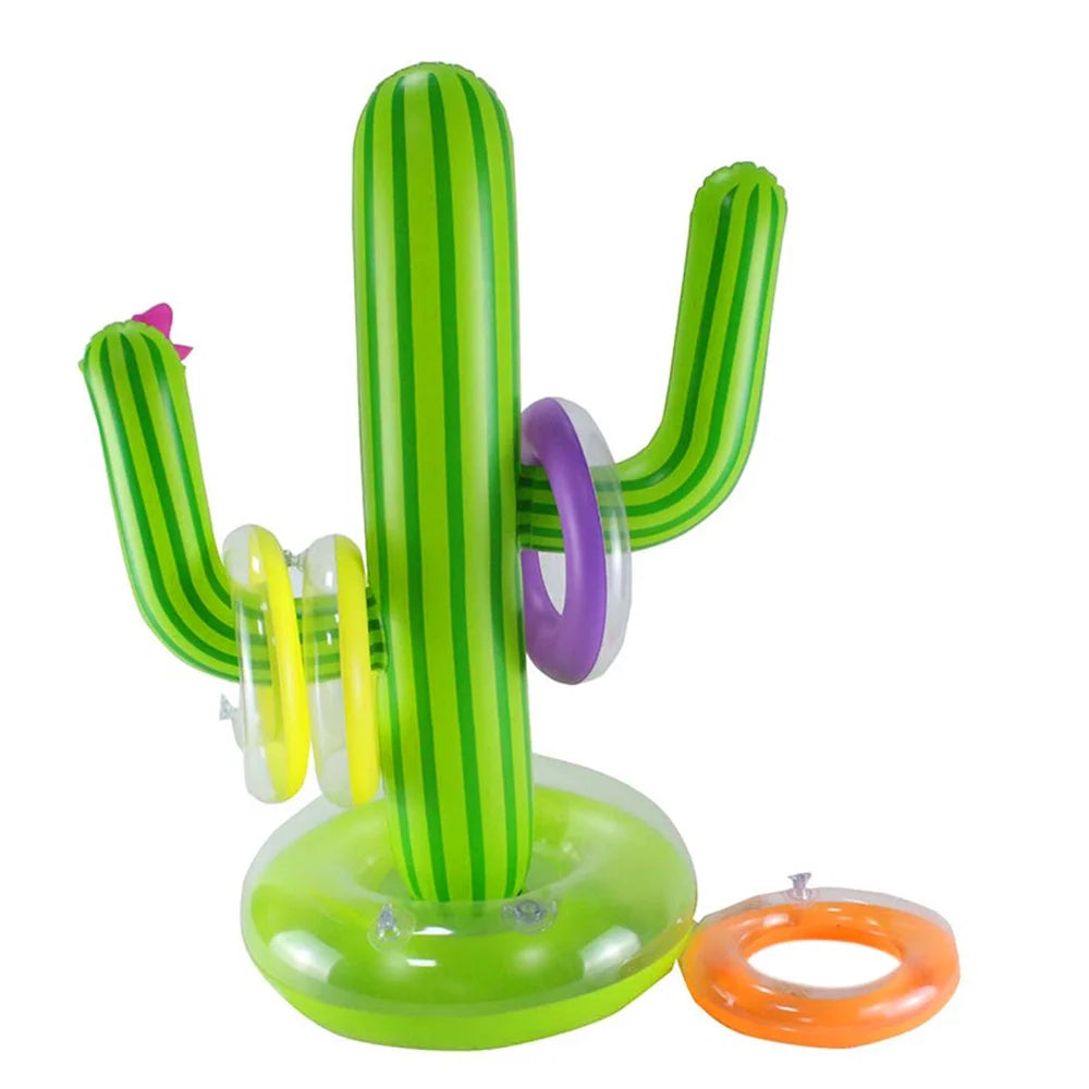 Inflatable Cactus Ring Toss Water Toys K682114