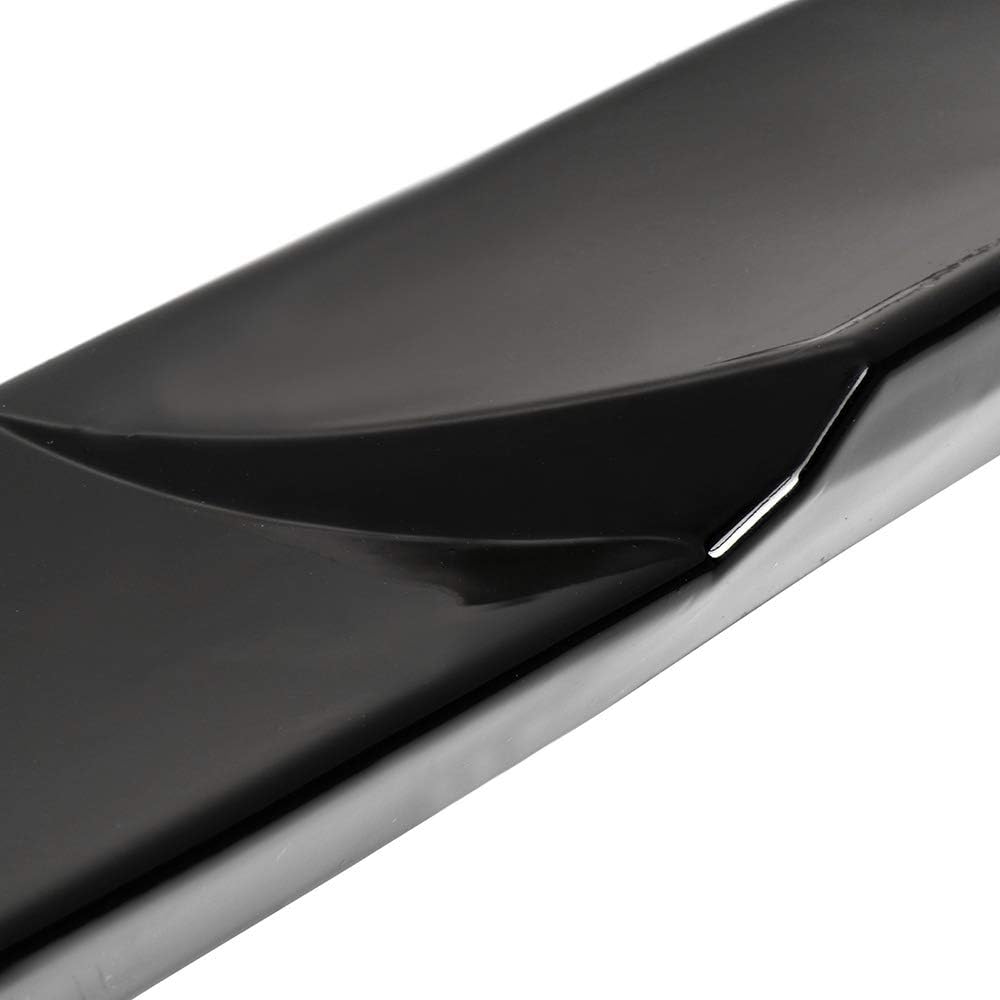 1-Piece Rear Window Roof Spoiler Wing Hydro Dipped Plastic Glossy Carbon Look Pack of 2 S861