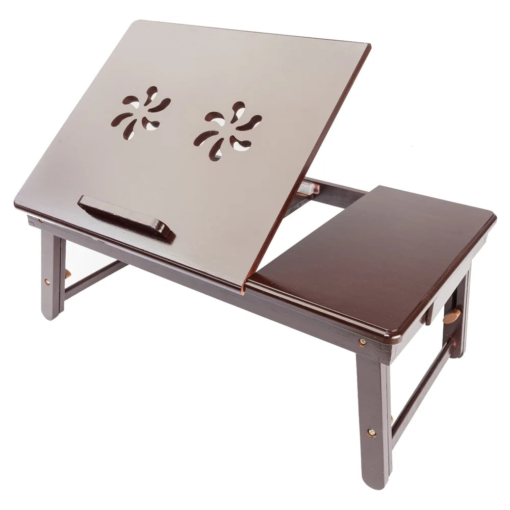 Adjustable Bamboo Lap Desk Tray T3902