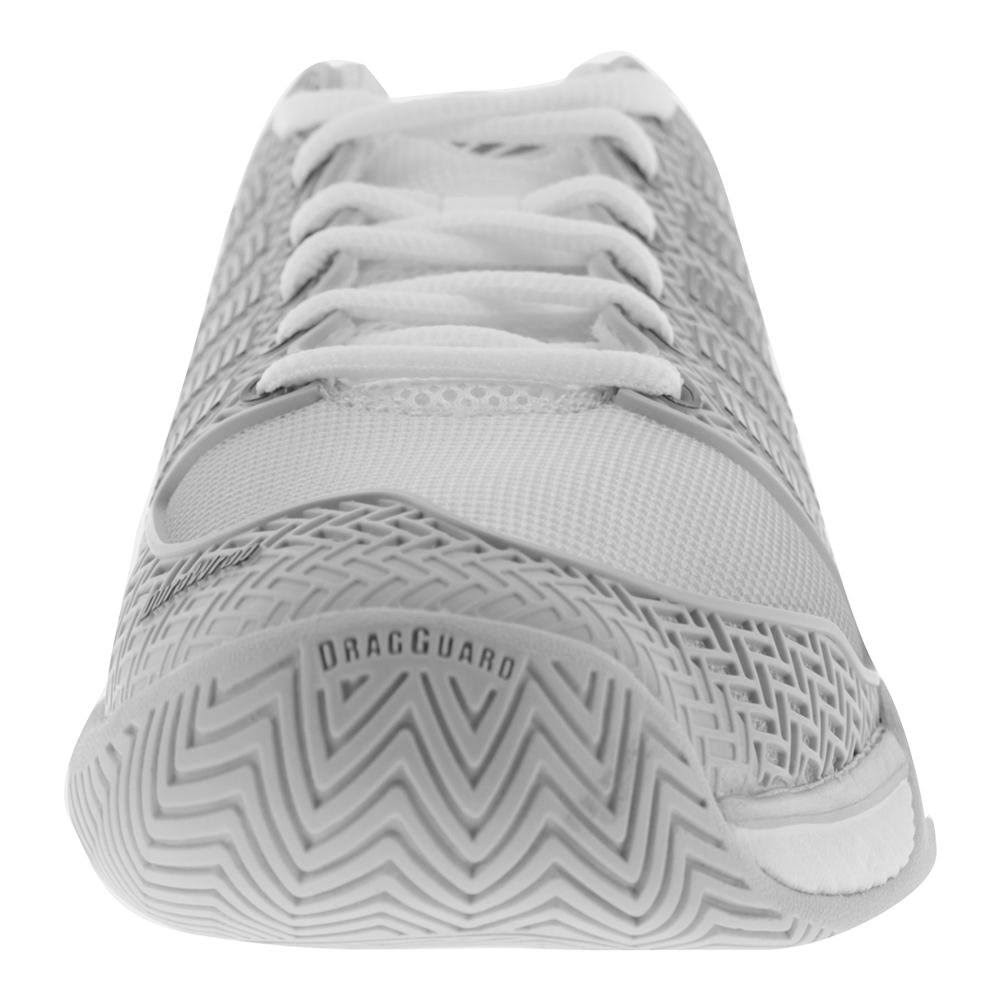 White/Silver Tennis Shoes S897312