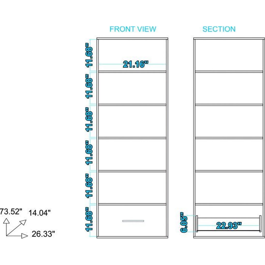 Bookcase E7935
