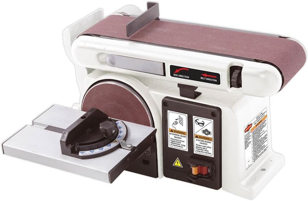 Horizontal/Vertical Belt Sander with 6 Disc W323610