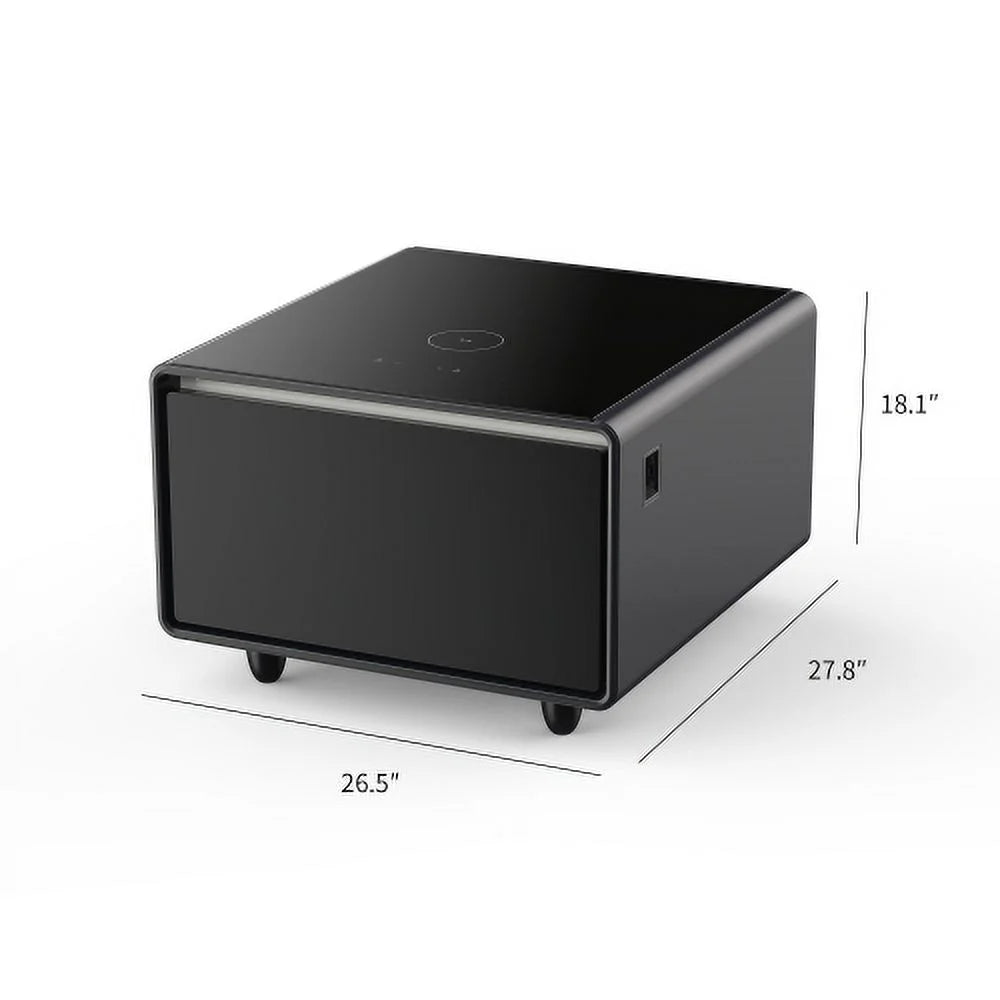 Smart Side Table with Built-in Fridge O55776