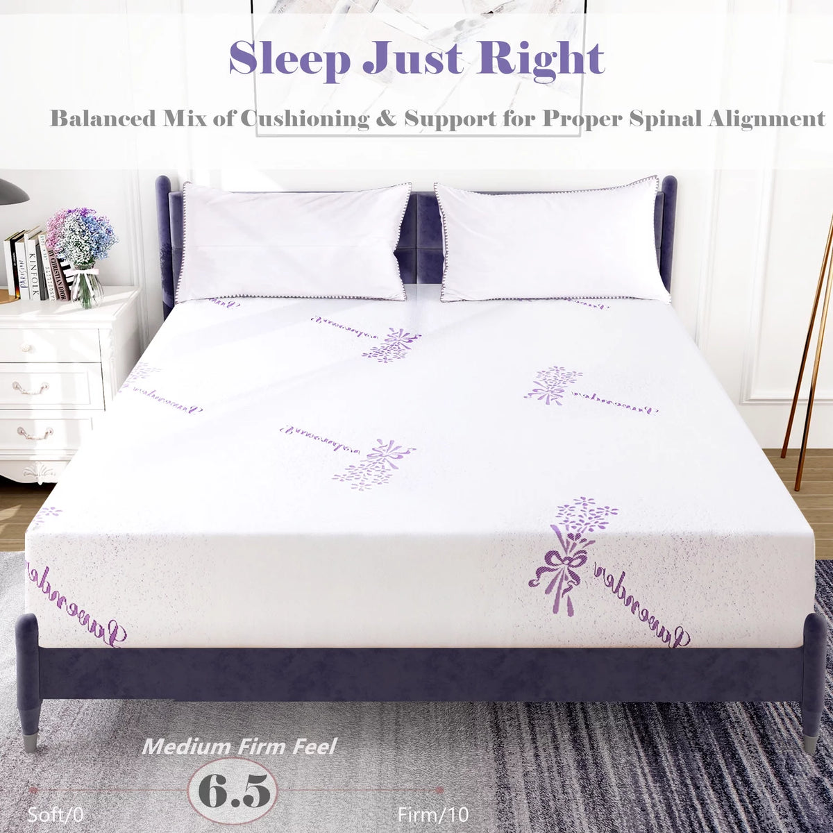 8 inch Memory Foam Twin Mattress C1912