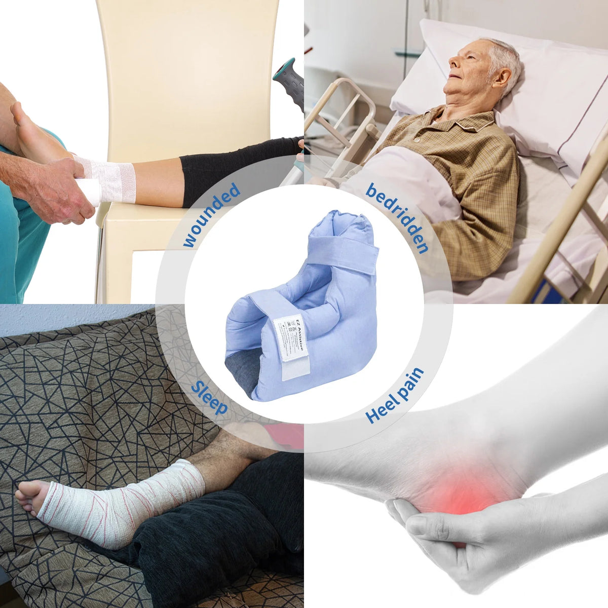 1pc Heel Protector Cushion Foot Pillow Y8577