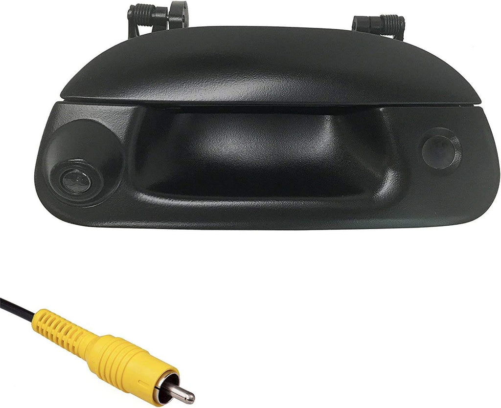 Black Tailgate Handle with Backup Camera T33963