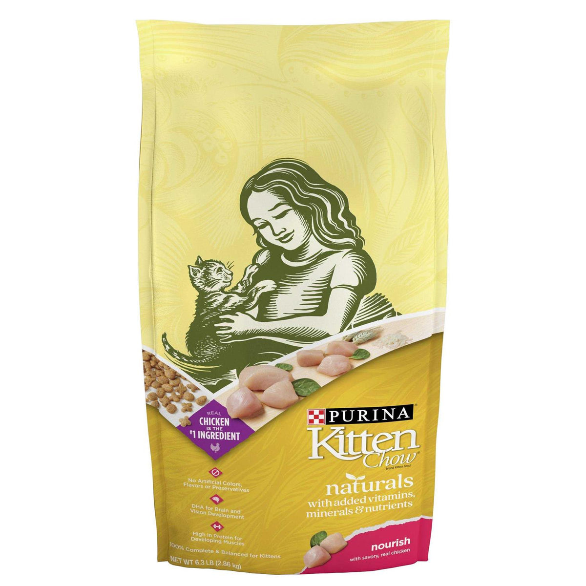 Kitten Chow Naturals Cat Dry Food J816282