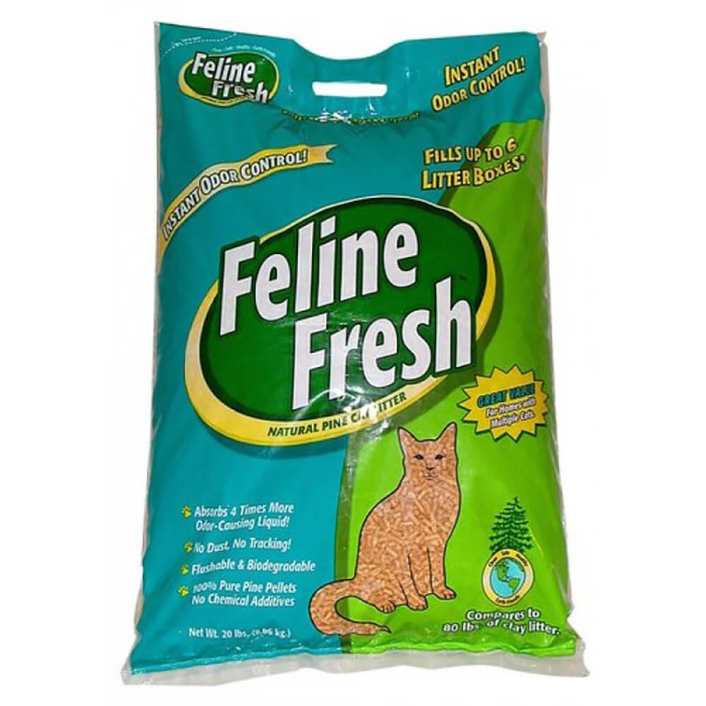 Pine Cat Litter, 20 lbs A166