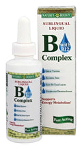 4 Pack Vitamin B Complex Sublingual Liquid 2 Oz Each M7240