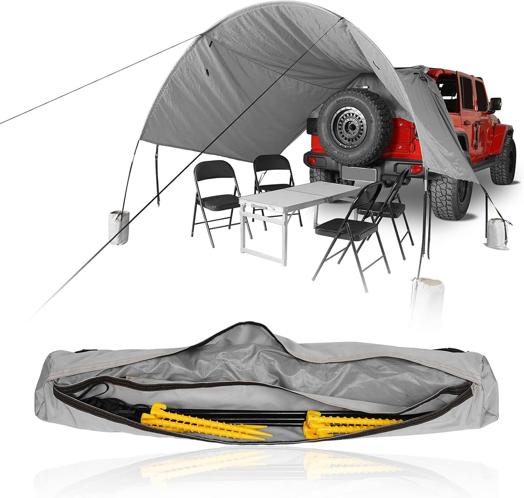 Teardrop Tailgate Tent Canopy Q7053