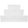 28 Pcs Plastic Storage Baskets with Lids K868321