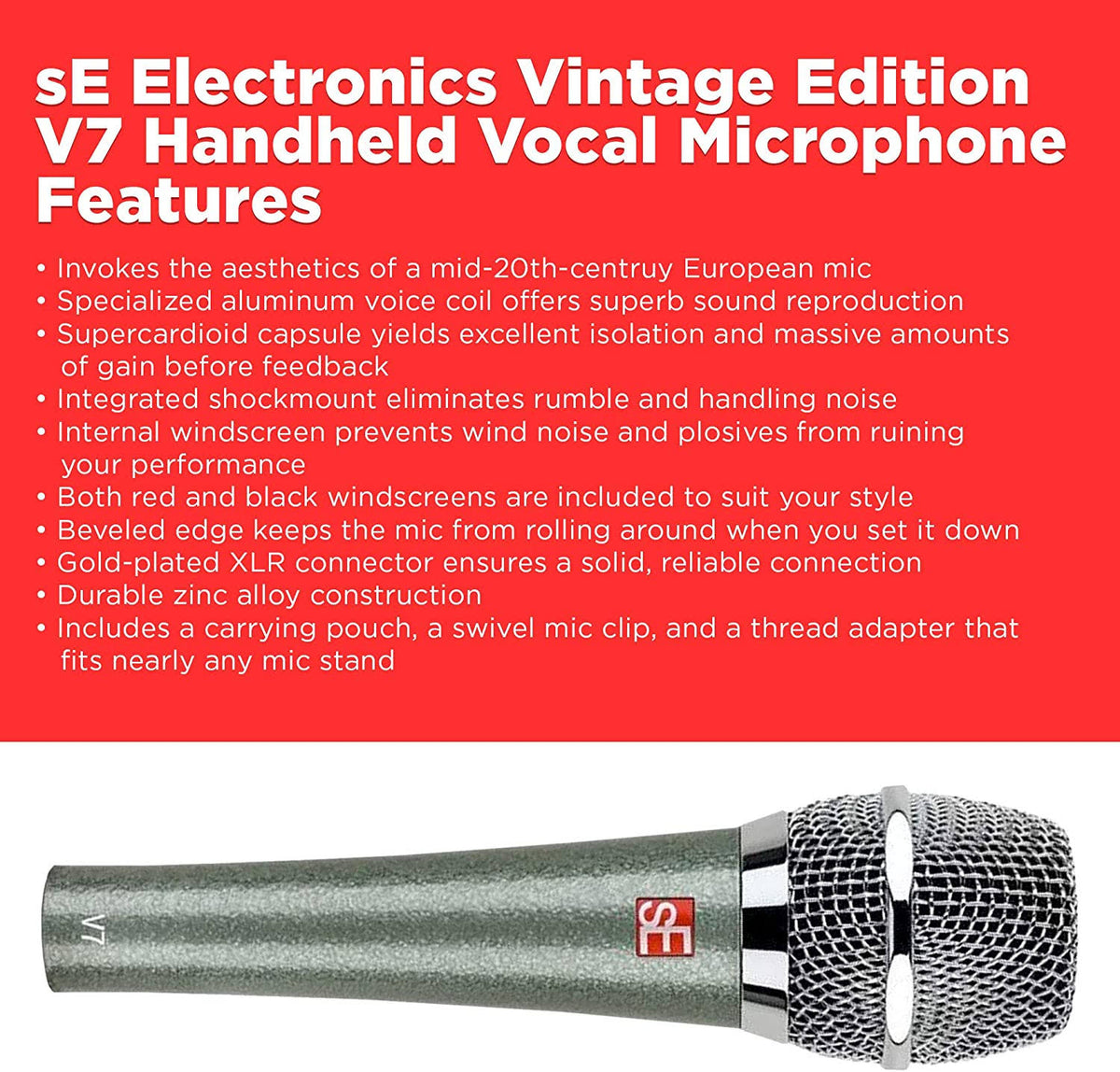 Dynamic Vocal Microphone O217789