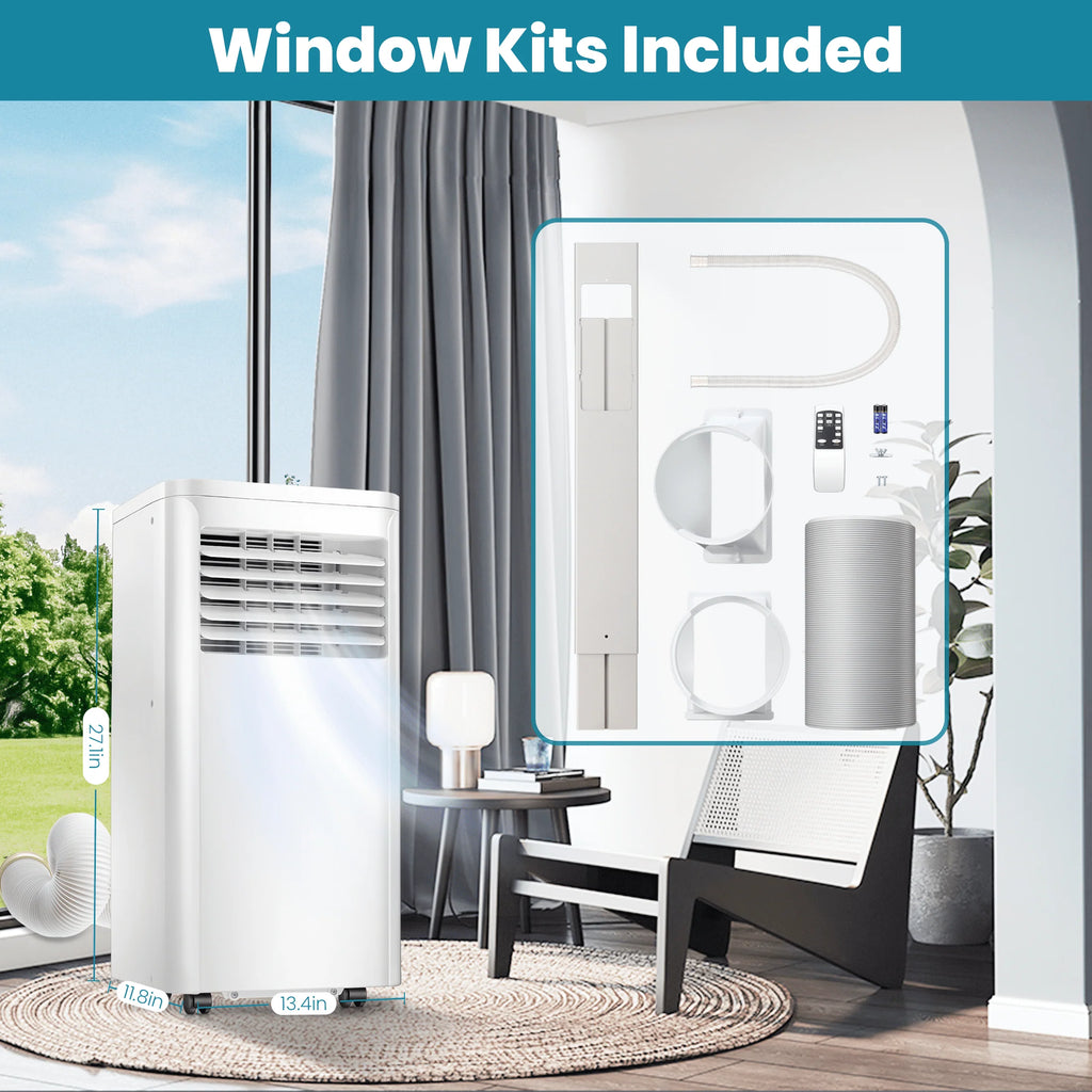 Portable Air Conditioner 5000BTU 3-in-1 White K71001