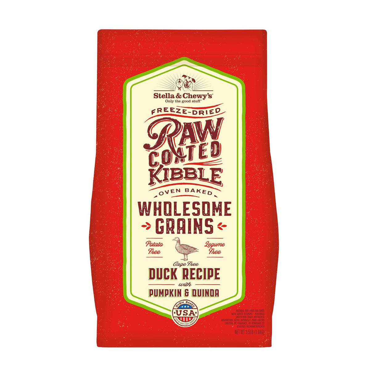 Raw Coated Kibble with Wholesome Grains Dog W376