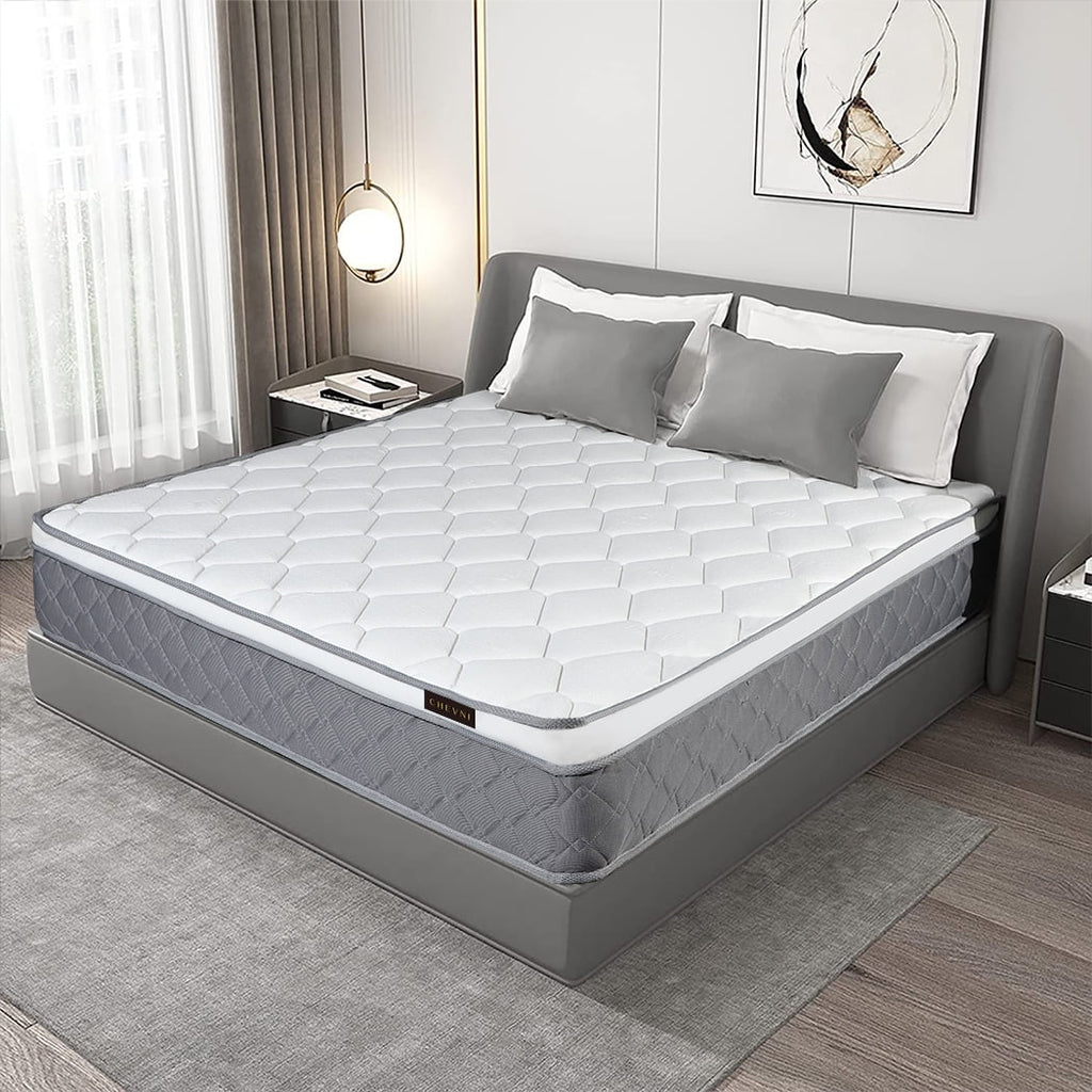 Queen Gel Memory Foam Pocket Spring Hybrid Mattress B296295