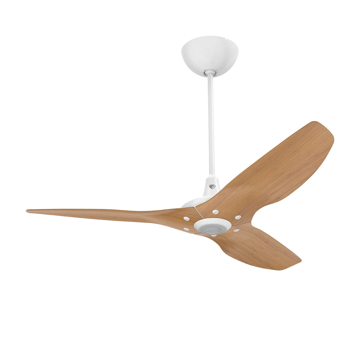 52 Ceiling Fan with Bamboo Blades and White Finish Y10471