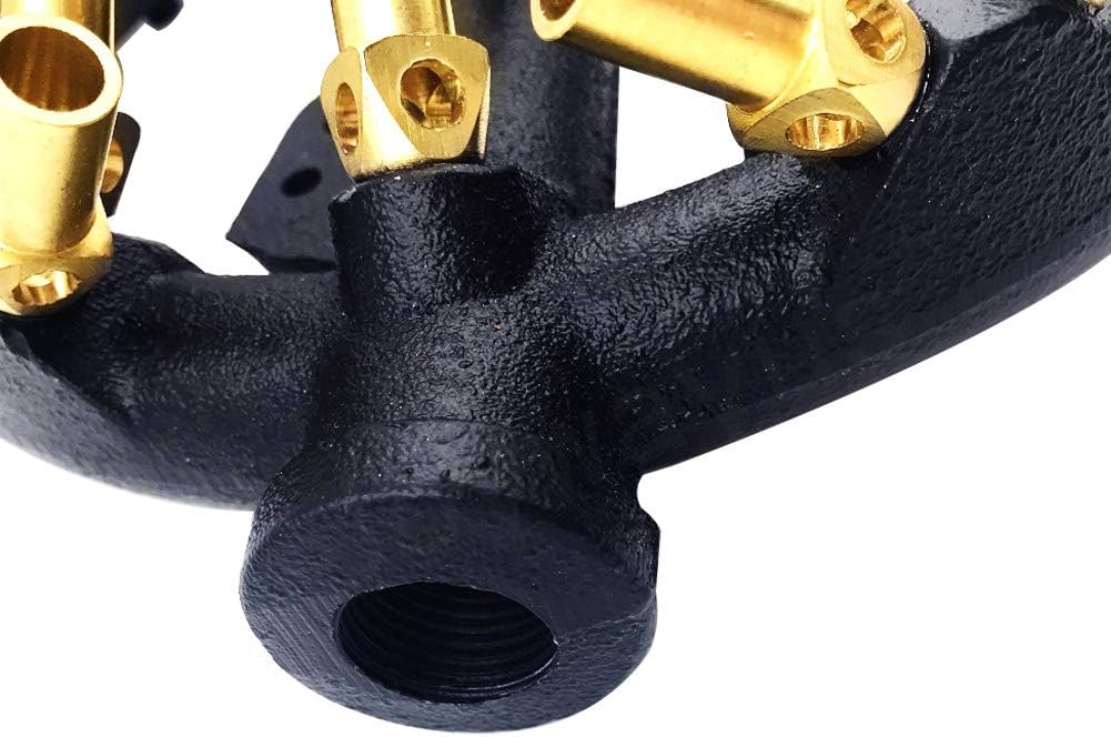 Natural Gas Jet Burner 23 Tips Cast Iron Body U19057