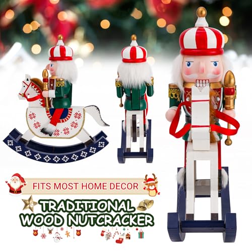 14 inch Wooden Nutcracker Christmas Decor Q6373