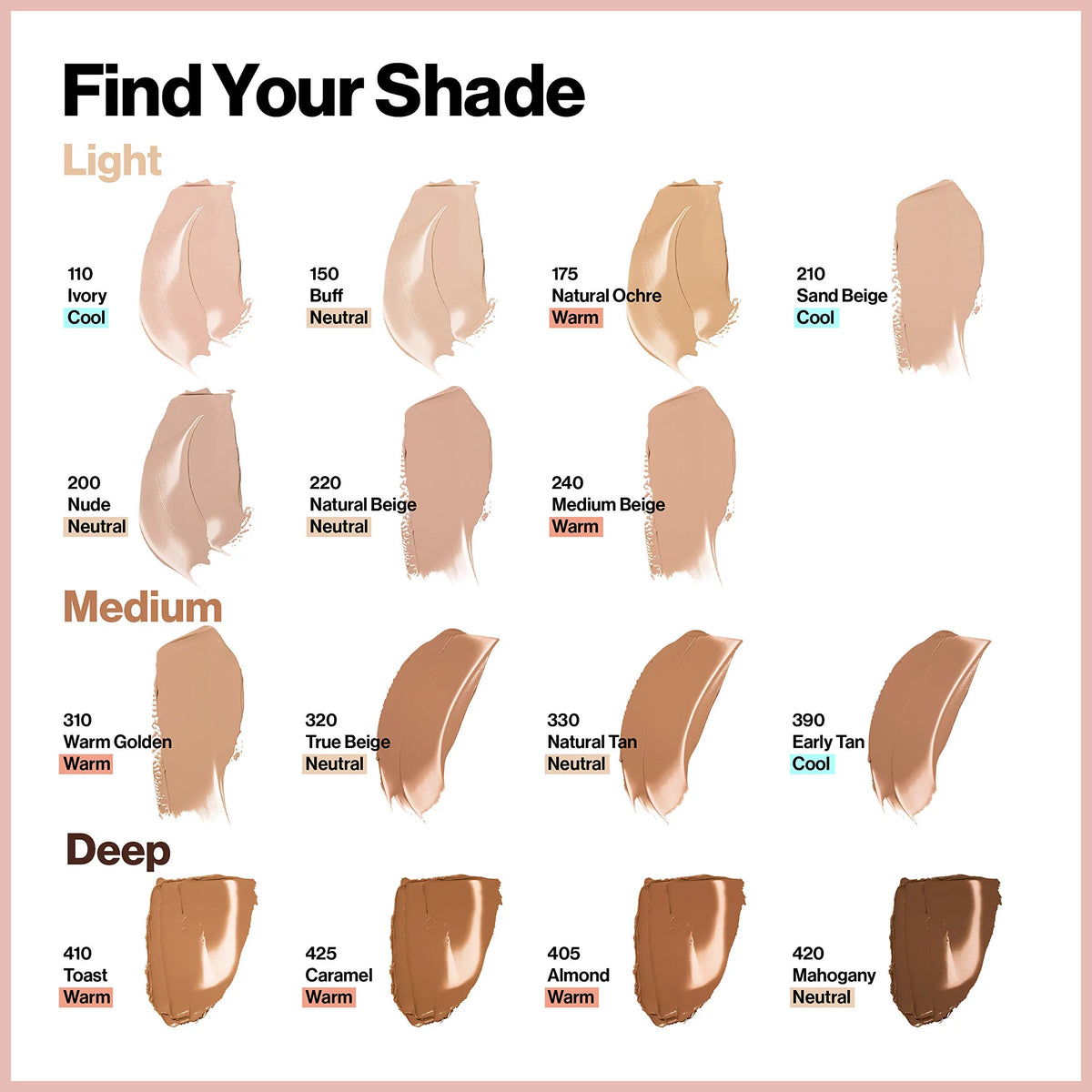 Matte Foundation, 210 Sand Beige 1.0 Fl Oz (Pack of 8) E765568