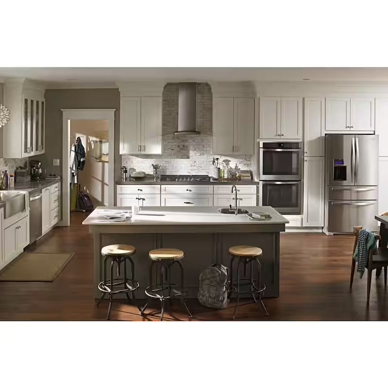 36 in. Glass Wall Mount Range Hood in Stainless Steel H4072
