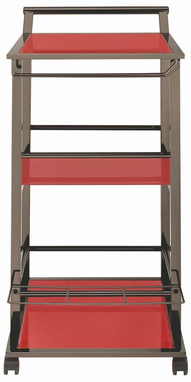 Red Serving Cart B899599
