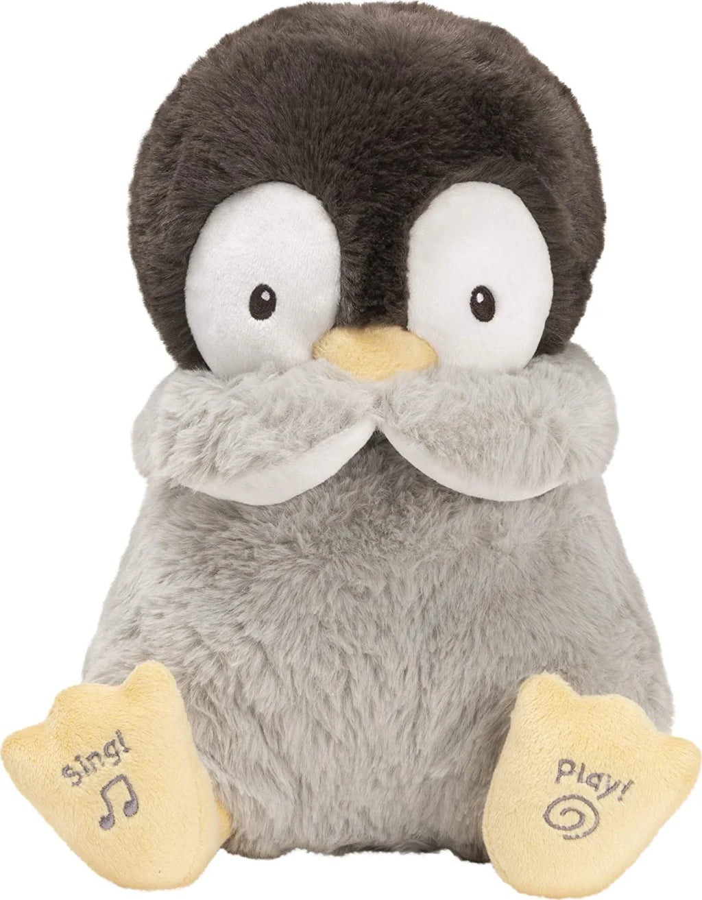 Black/White/Grey 12" Stuffed Animal Plush L2443