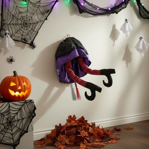 Animated Witch Legs Halloween Yard Decorations C81515