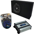 Ported 10 Sub Box Enclosure & Amp V466