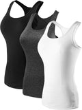 Womens Compression Base Layer Dry Fit Tank Top 3 Pack W597173