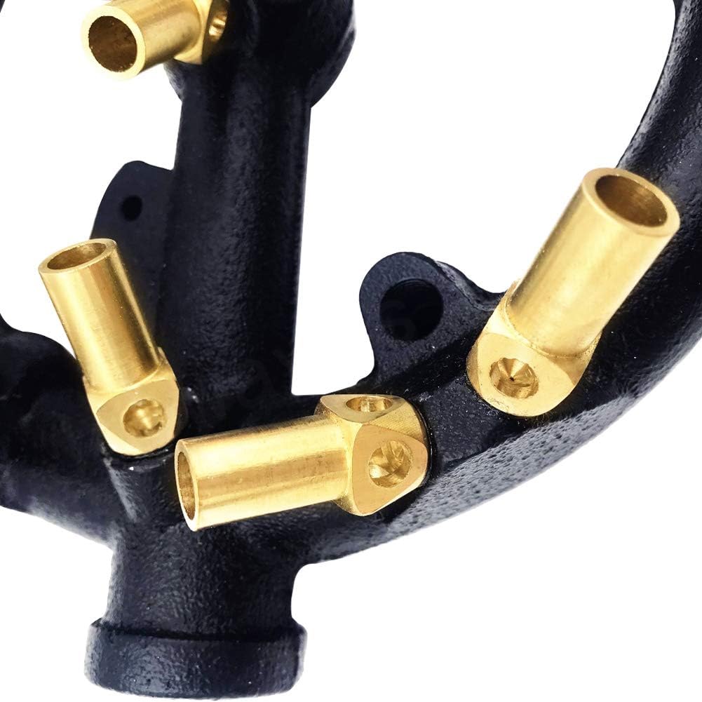 Natural Gas Jet Burner 23 Tips Cast Iron Body U19057