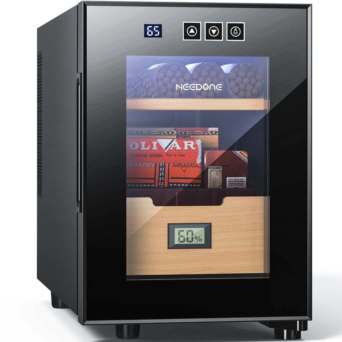 16L Electric Cigar Humidor with Spanish Cedar Shelves K5709