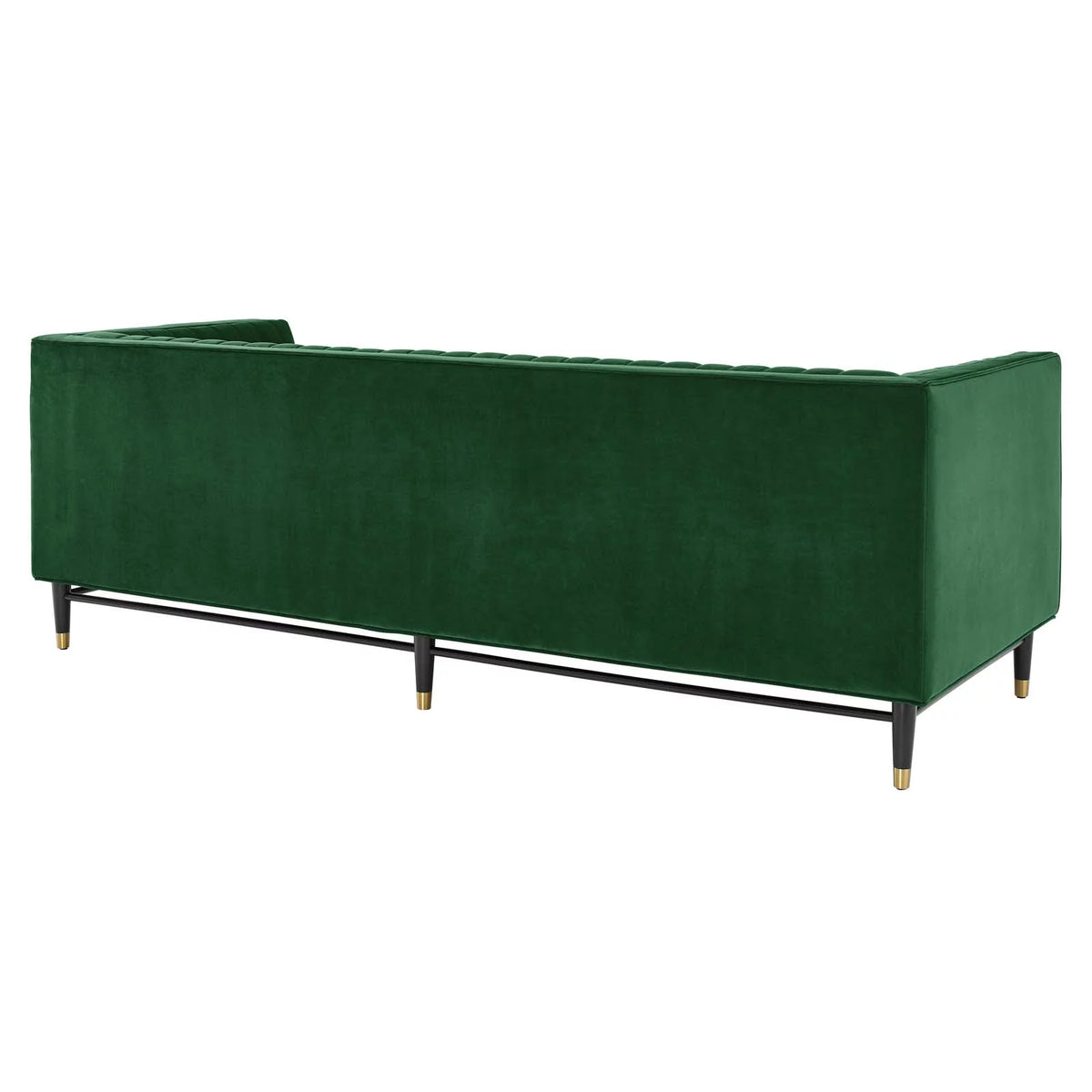 Emerald Channel Tufted Performance Velvet Sofa D734021