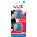 Duo Ball Dog Toy with Squeaker V973