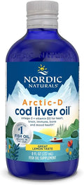 Cod Liver Oil 8 oz 1060 mg Omega-3s 1000 IU Vitamin D3 H33906